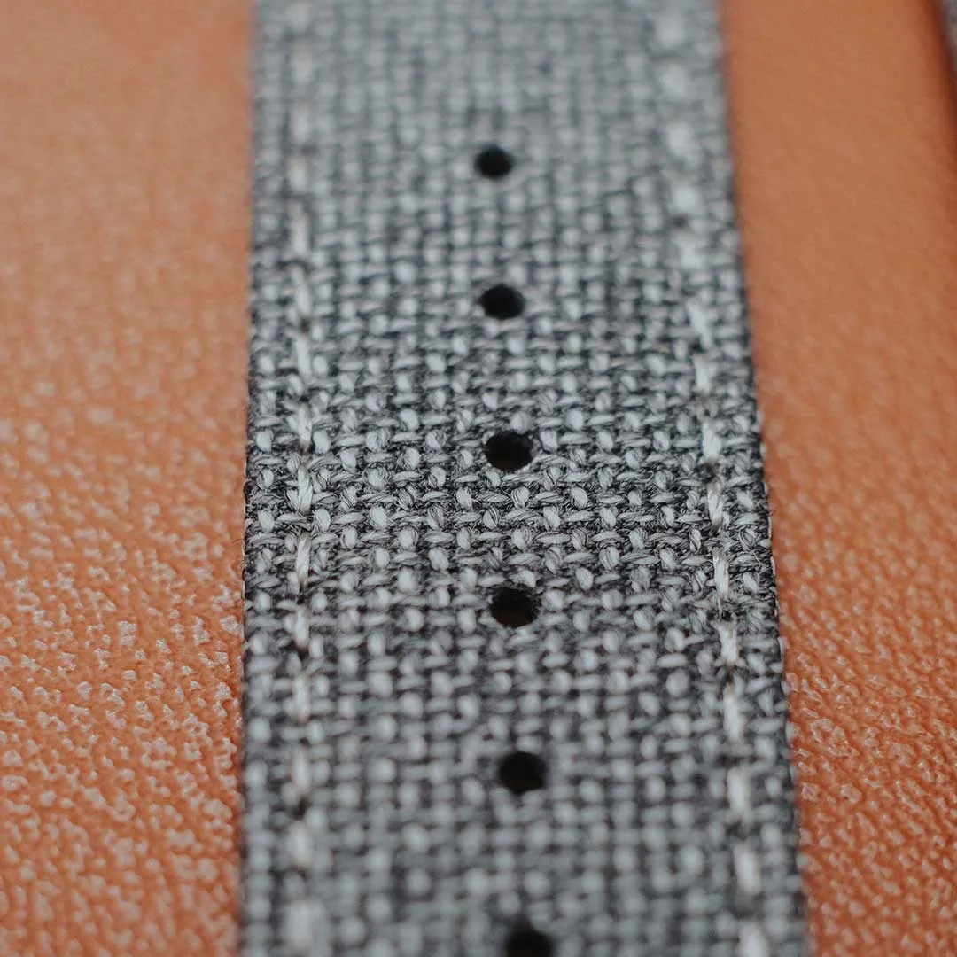 Apple Watch MEDIUM GREY solid weave effect